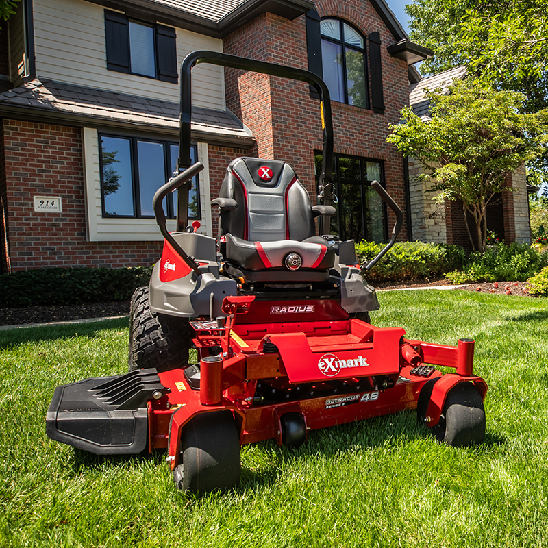 Exmark Radius S-Series with 23 HP* Kawasaki FR691 Engine and 52” UltraCut Series 3 Deck (Available Spring 2026)